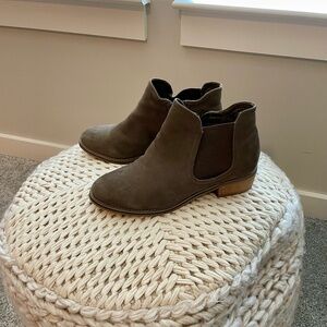 Blondo Nubuk Suede Waterproof Ankle Booties
